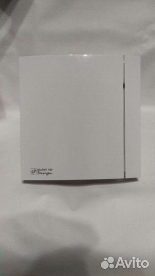 Вентилятор вытяжной silent 100 design cz