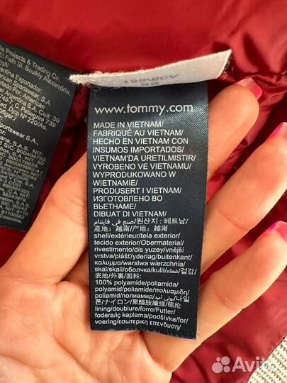 Пуховик женский Tommy Hilfiger