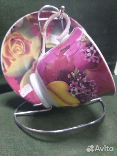 Чайная пара на подставке