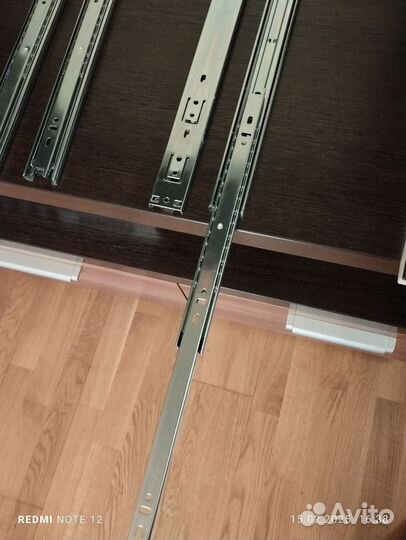 Шариковые направляющие для ящиков 450 мм