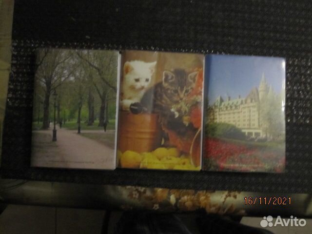 Набор цв.открыток в 3х альбомах