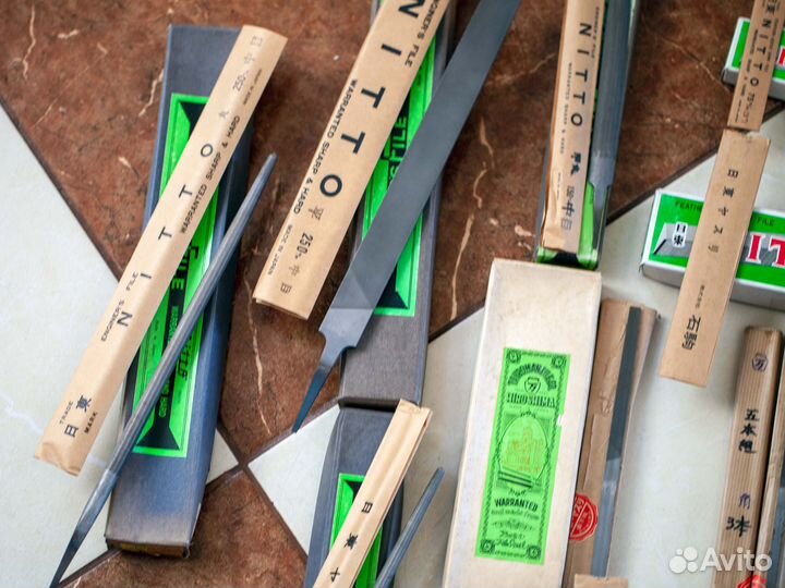 Японские напильники разные с хранения