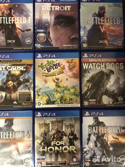 Игры, Диски для PS 4