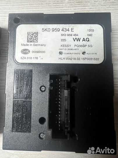 Новый блок электронный kessy VAG