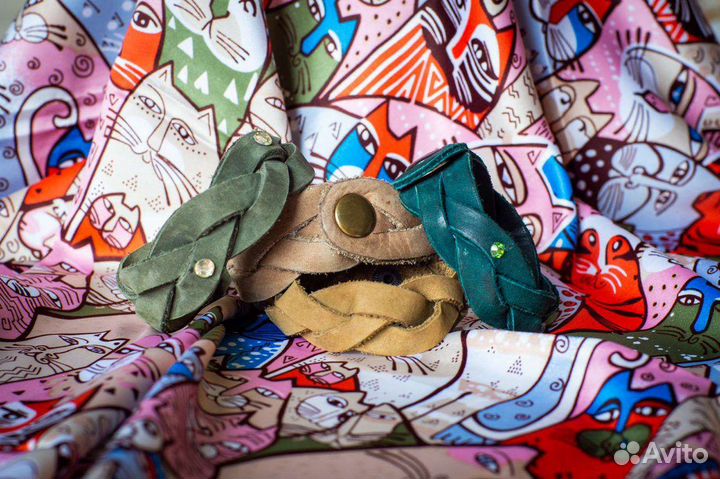 Кожаный браслет