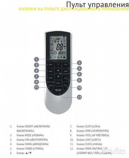 Кондиционер Faura N/U-foi09d8 Инвертор