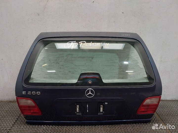 Подсветка номера Mercedes E W210, 1997