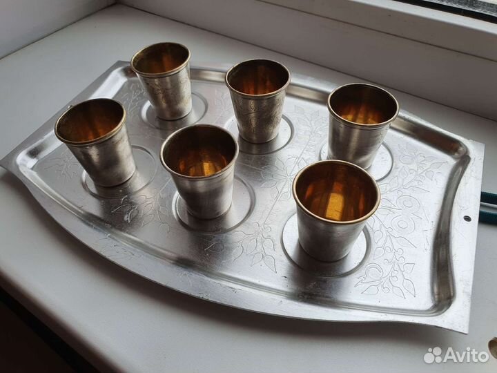 Стопки СССР гравировка