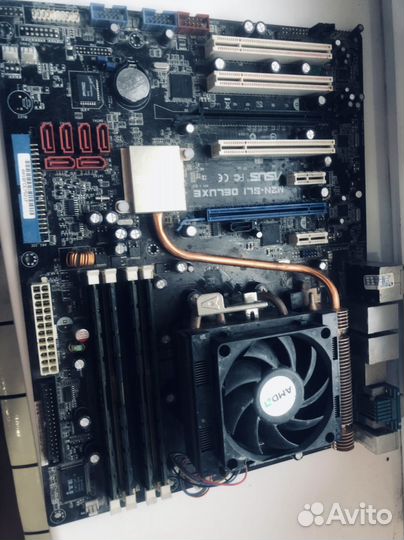 Материнка, проц, куллер, 8гб оперативки
