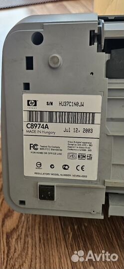 Принтер hp на запчасти