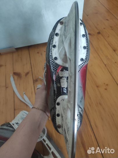 Хоккейные коньки bauer 39 размер