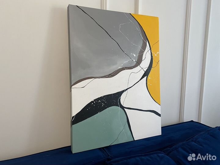 Картина абстракция 60х80 см