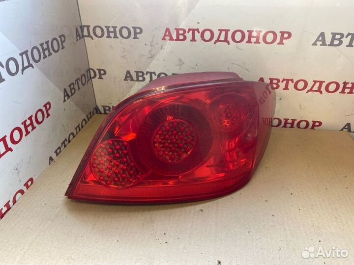 Фара задняя задняя правая Peugeot 307 2007