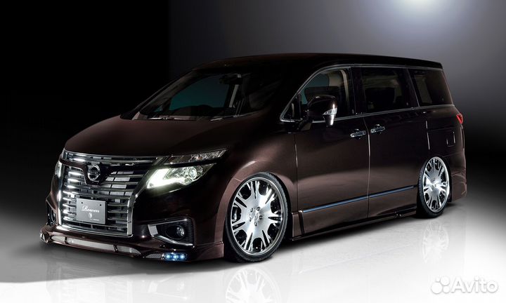 Аэрообвес Nissan Elgrand e52 от Rowen
