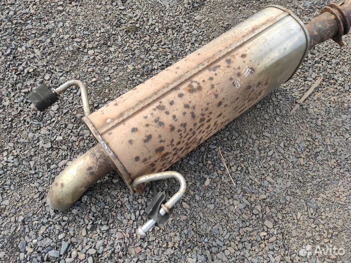 Выхлопная банка Z19DT Z19DTH на Opel Astra H