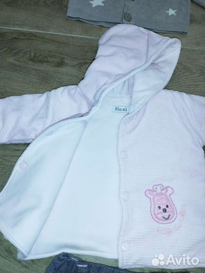 Детская одежда для девочек пакетом 62 68