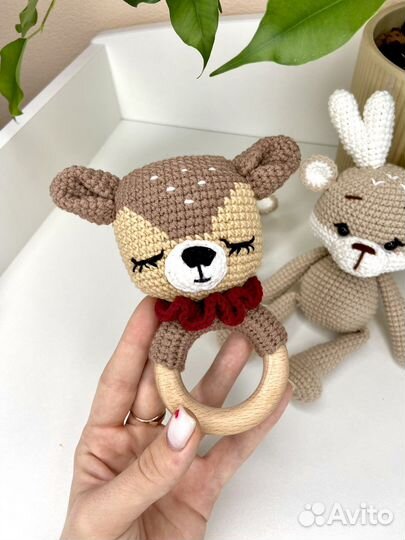 Вязаные игрушки ручной работы