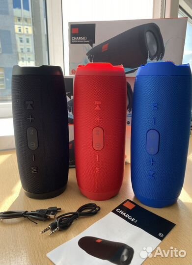 Беспроводная колонка jbl charge 3