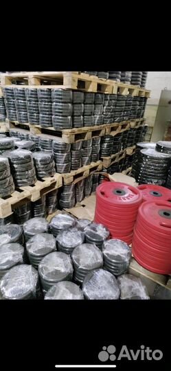 Диски обрезиненные