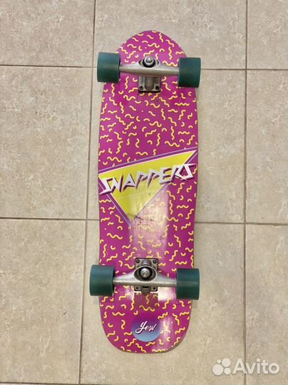 Серфскейт yow лонгборд surfskate snapper carver