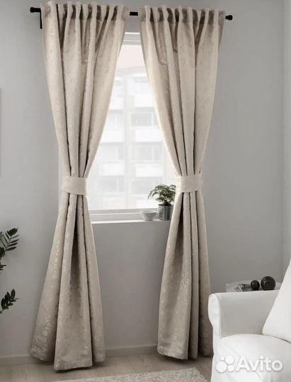 Шторы IKEA Лизабритт