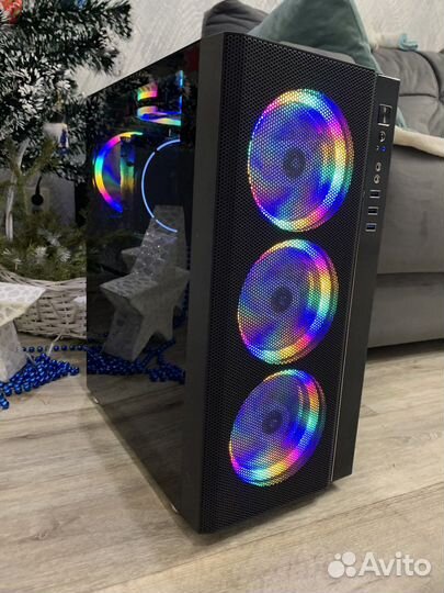 Игровой компьютер 8 ядер 16 потоков, 16Гб, RX580