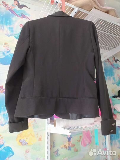 Пиджак школьный чёрный для девочки