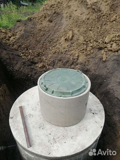 Сливная яма, выгребная яма под ключ