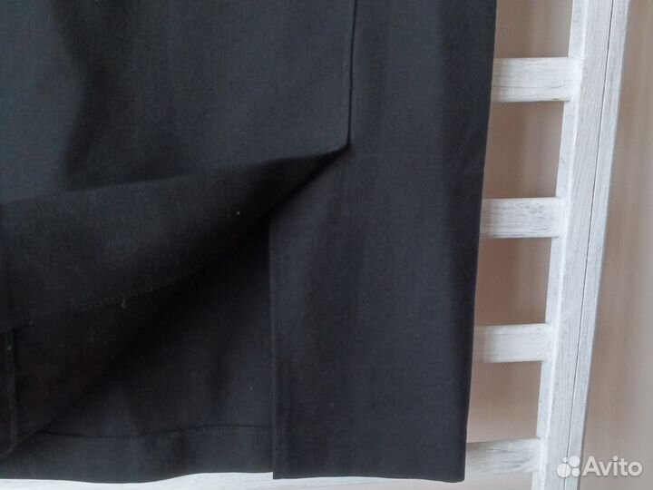 Юбка миди шерсть L