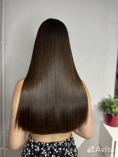 Кератиновое выпрямление волос Прикорневой объём