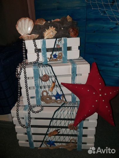 Фотозона в морском стиле