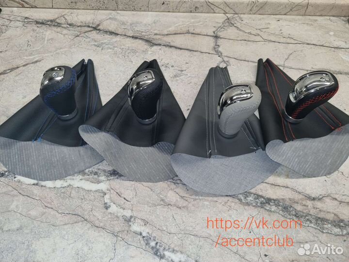 Ручка кпп +чехол кпп Hyundai accent