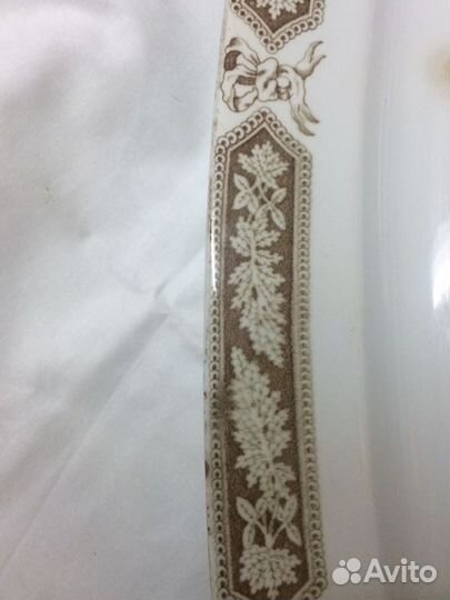 Блюдо 19 века М.С.Кузнецова