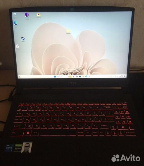 Ноутбук msi gf66 katana