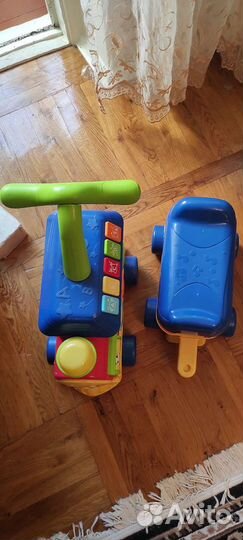 Паровоз толокар каталка