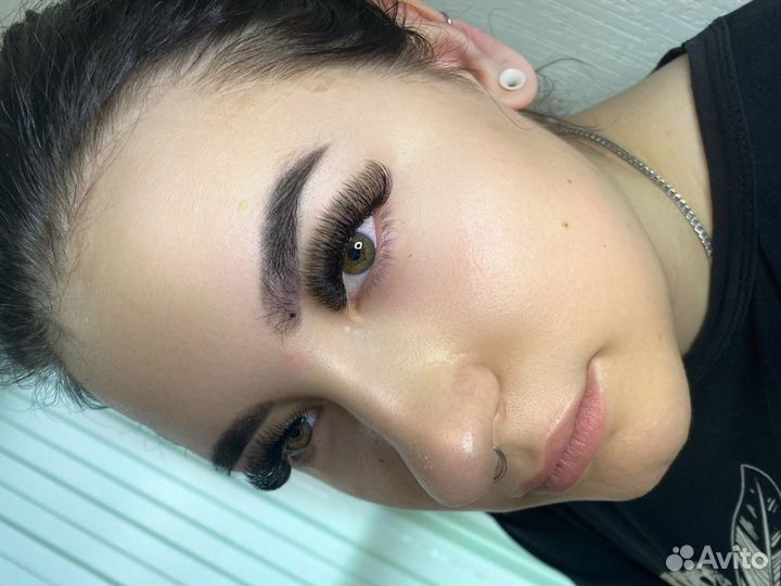 Наращивание ресниц Обьемное наращивание ресниц