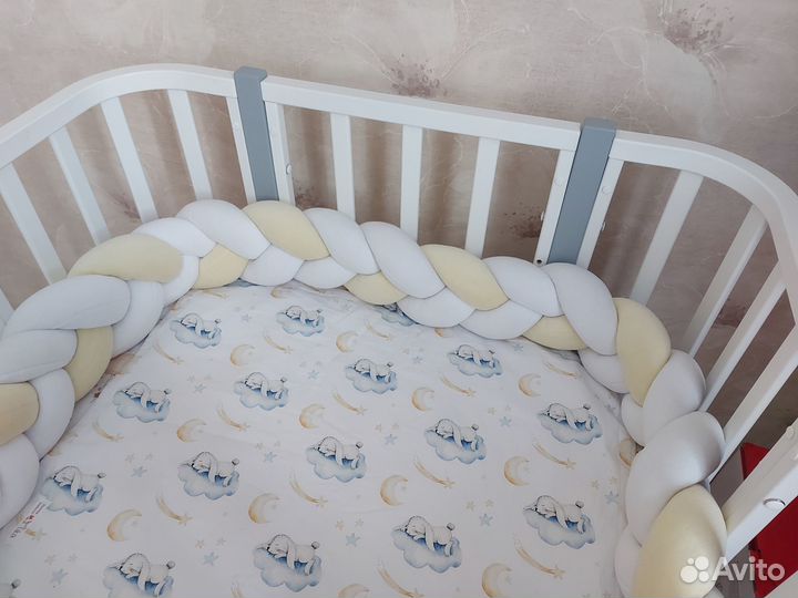 Бортик косичка