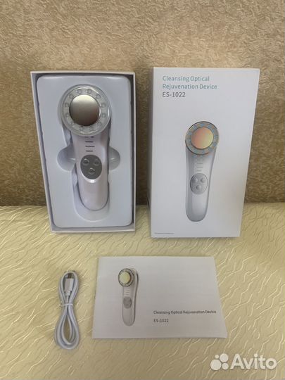 Микротоковый массажер для лица с RF-лифтинг, 5 в 1