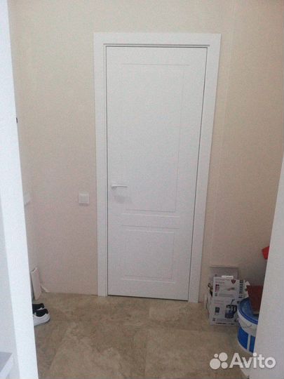 Дверь межкомнатная белая