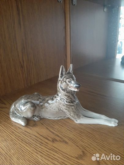 Статуэтка овчарка лфз