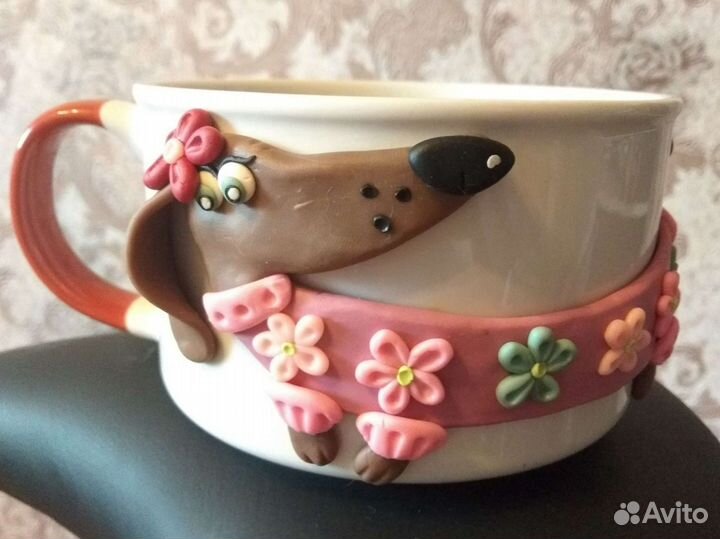 Кружка с декором