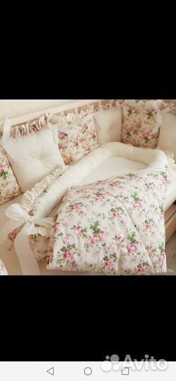 Бортики в кроватку