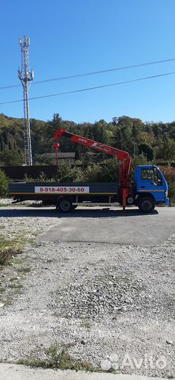 Аренда и услуги манипулятора, стрела 3 т, 10 м, борт 5 т, 5.2 м