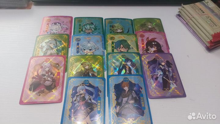 Карточки геншин