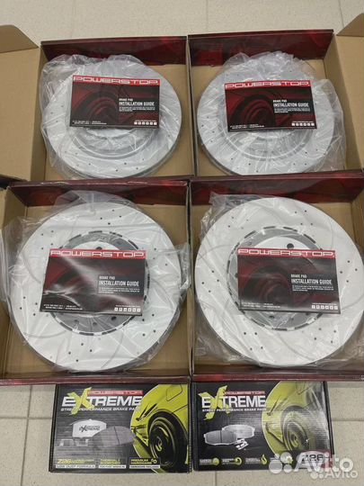 Комплект диски колодки Cayenne 958 E3 Turbo