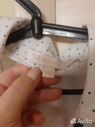 Школьная блузка на девочку 140-146