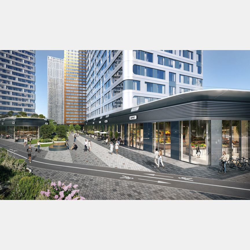 2-к. квартира, 71,7 м², 39/39 эт.