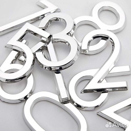 Цифры на дверь и ящики