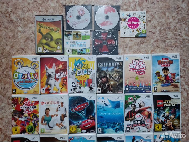 Игры на Wii и Wii U