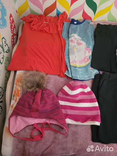 Вещи пакетомна девочку 4-7 лет